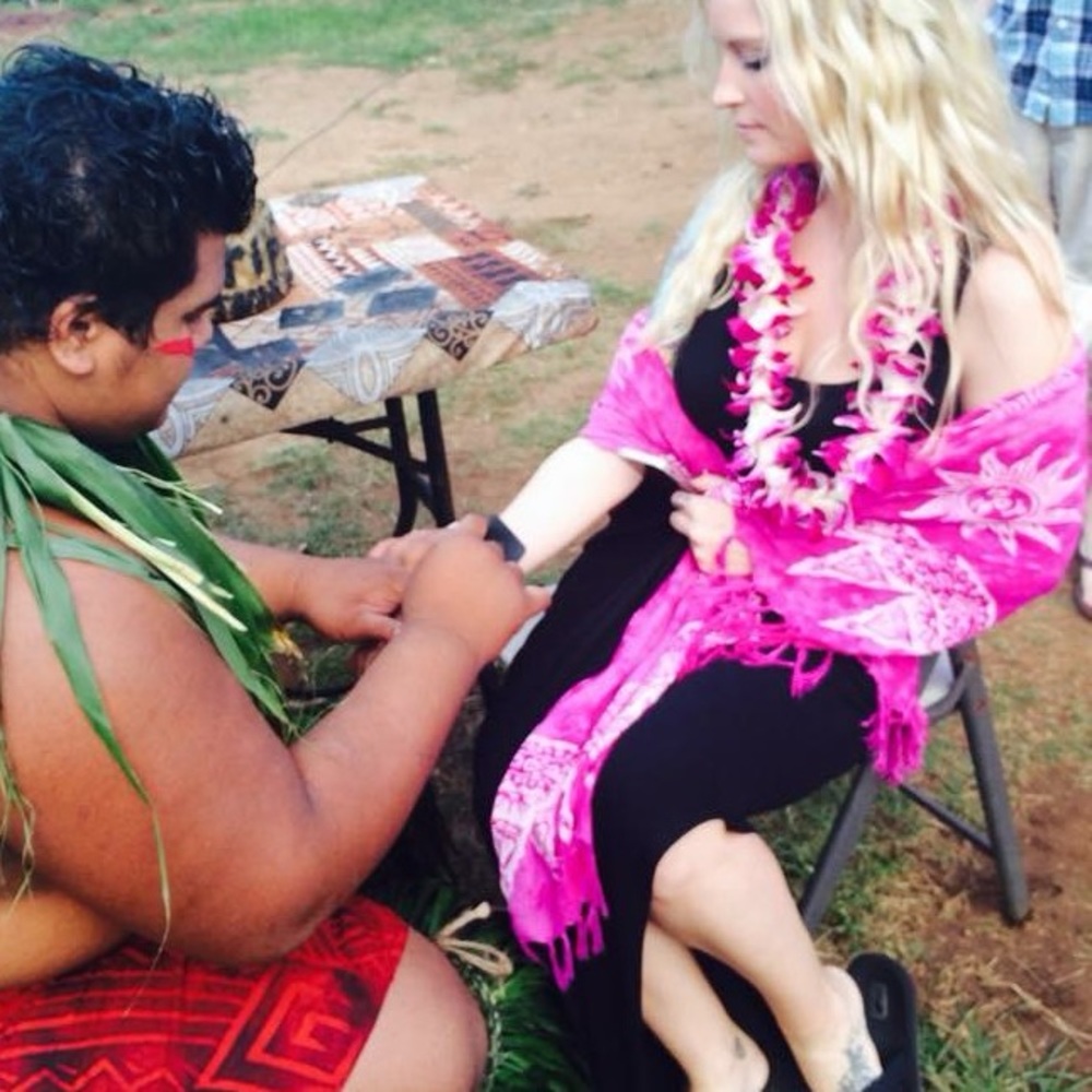 Hawaiian Pink Sun Sarong Wrap Swim Cover Up - Picture 2 of 8